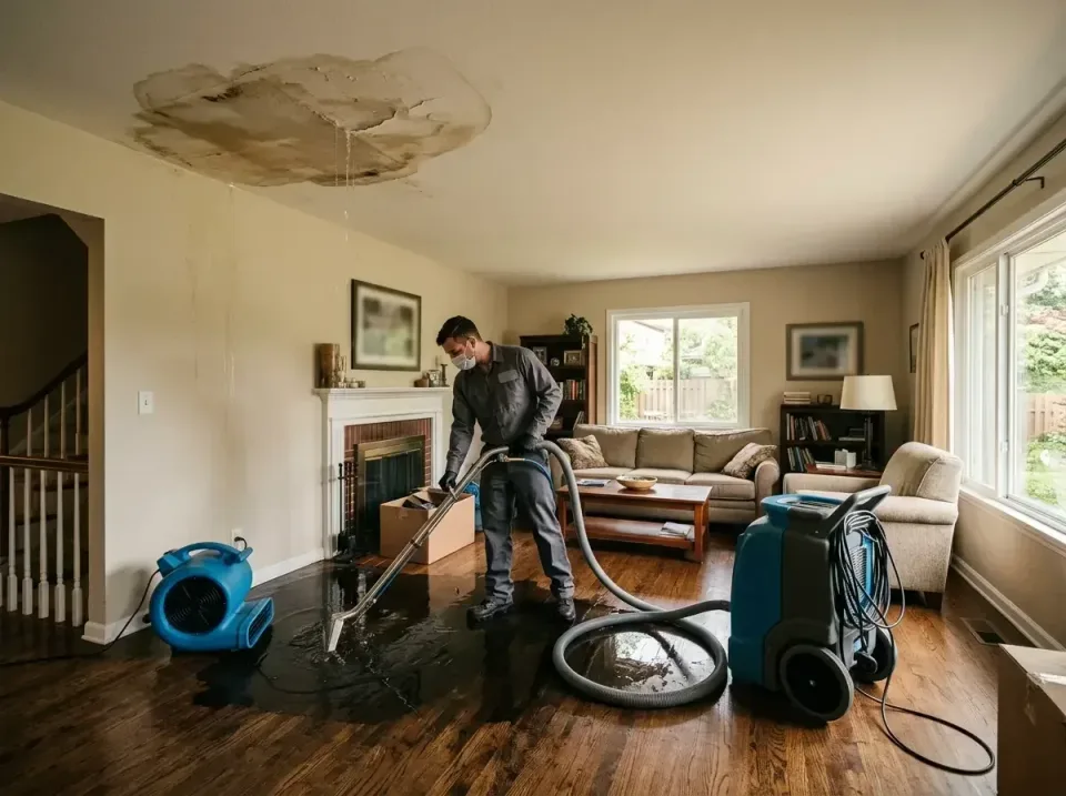attic-pipe-burst-ceiling-drip-008 — frequently asked questions, Water Damage Restoration & Carpet Care in Alburtis, PA